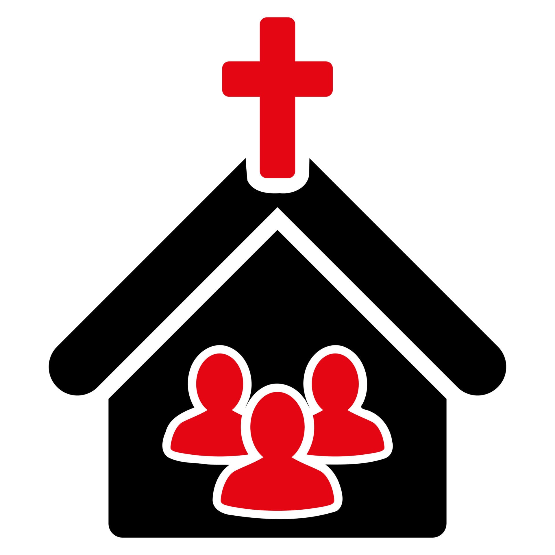 Pastoral Staff - Red and Black