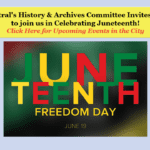 A poster with the words " juneteenth freedom day ".