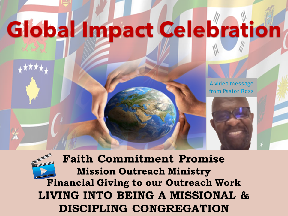 A picture of the global impact celebration.