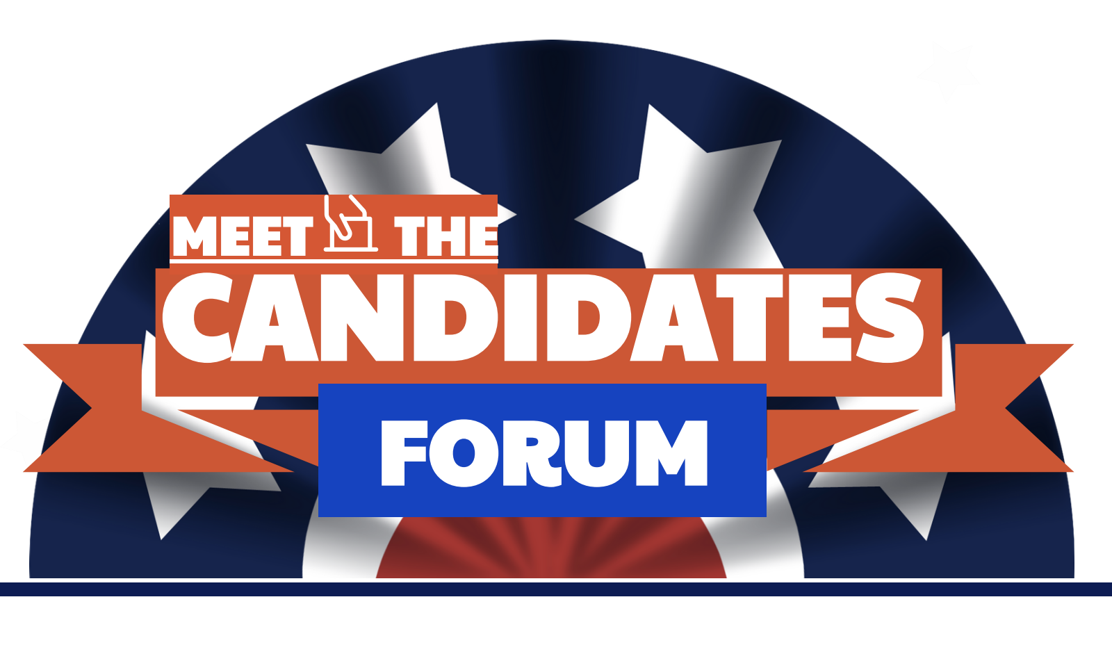 Meet the Candidates Forum graphic
