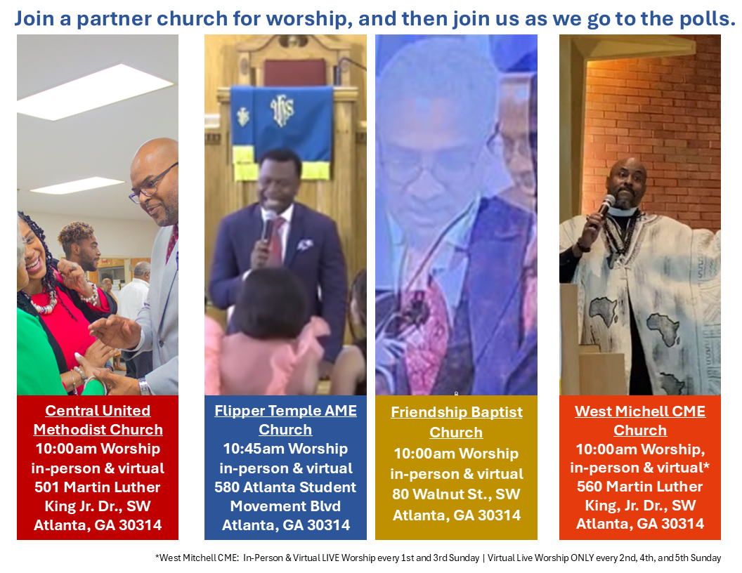Partner Churches Souls to the Polls