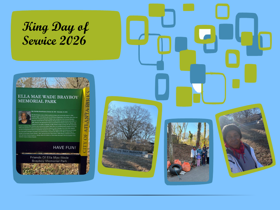 King Day of Service 2026 Green Team Slider