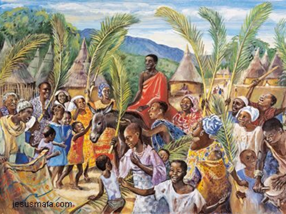 Palm Sunday Jesus Enters Jerusalem slider