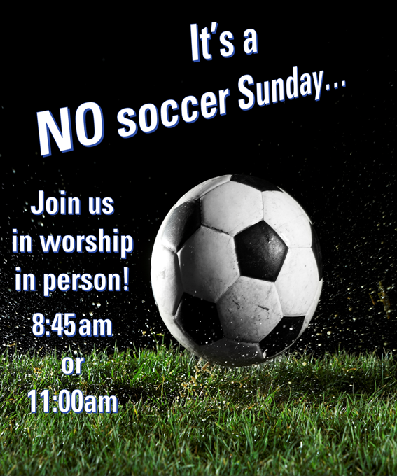 No Soccer Sunday Slider
