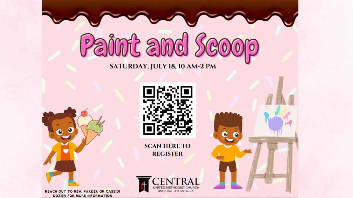 Paint and Scoop Flyer