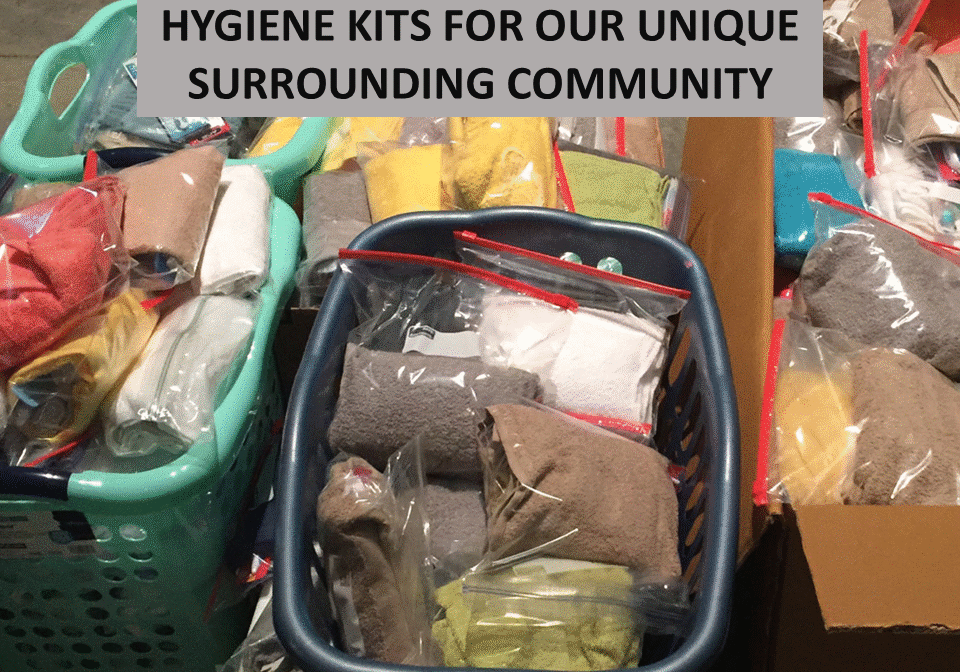 Hygiene Kits to Assemble