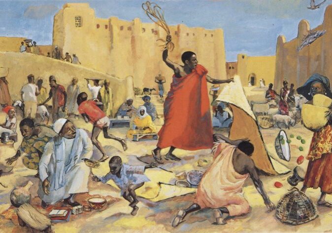 Jesus drives out the merchants - John 2:13-16